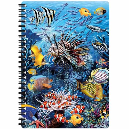 3D LiveLife A5 Notebook - Wonders of the Reef from Deluxebase